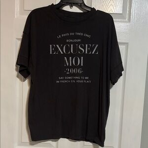 Aerie oversized boyfriend tee